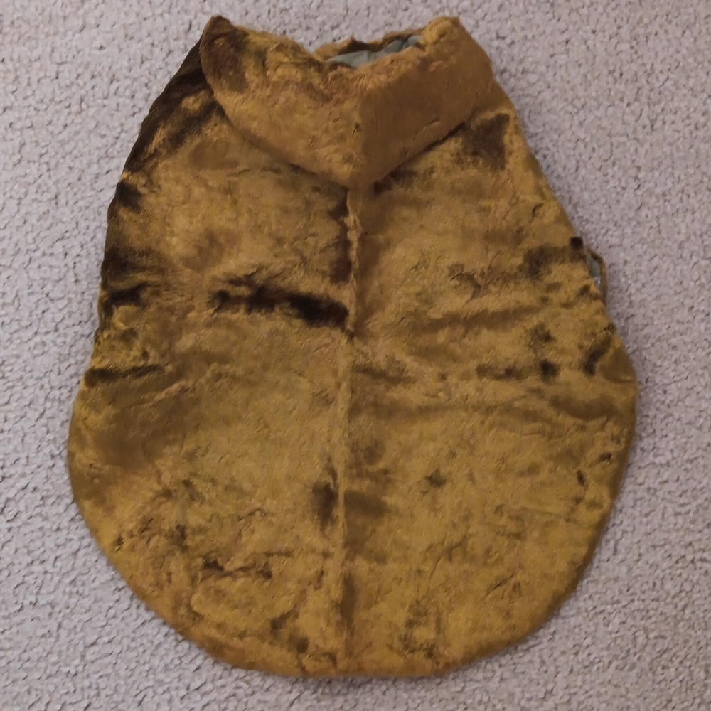 Vintage Hand Made Faux Fur Dog Coat - Picture 3 of 8
